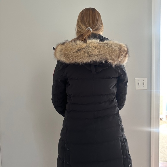 Canada Goose Black Parka with Fur Trim by - Picture 14 of 14